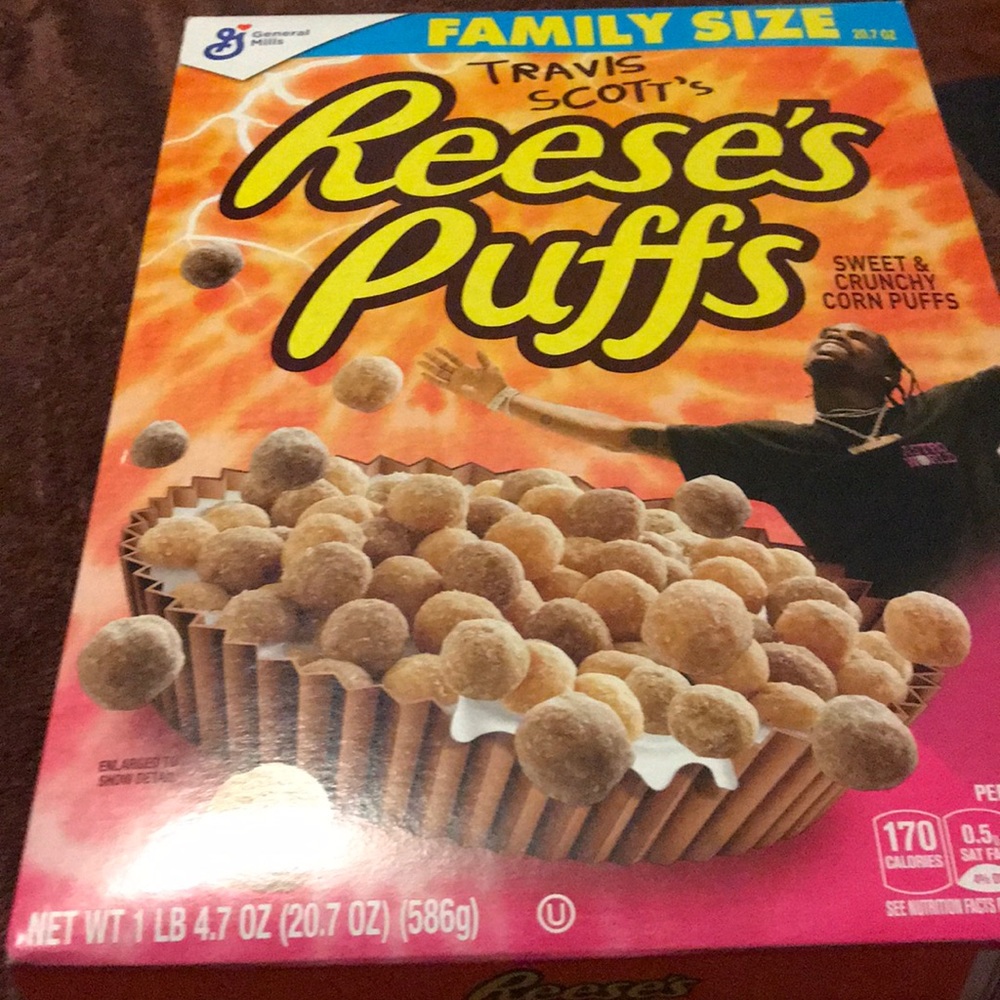 Travis Scott Reese’s puffs